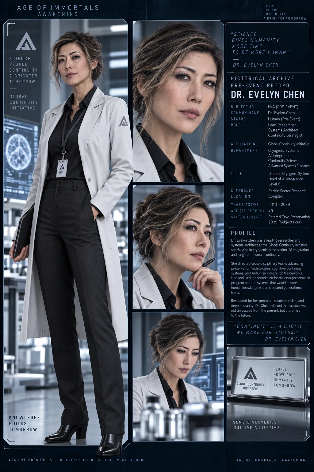 Dr. Evelyn Chen Subject Four